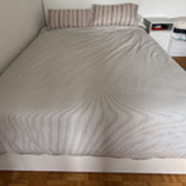 Letto IKEA MALM, materasso incluso [140 x 200 cm]