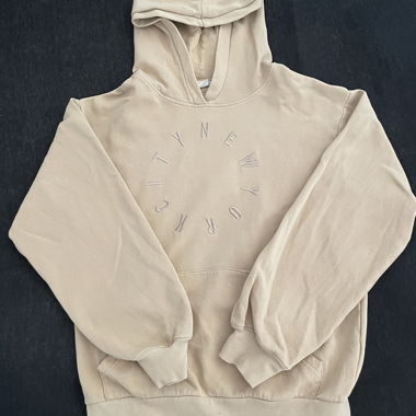 H&M Sweat à capuche beige