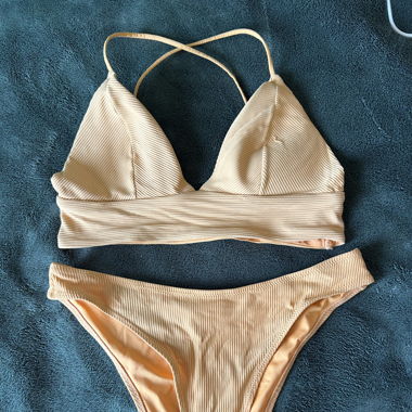 Pastell oranges Bikini