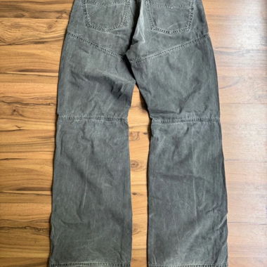 Graue Vintage Jeans