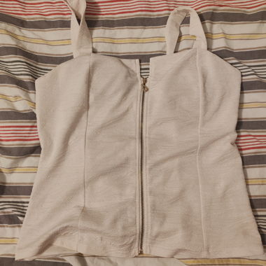 Top/Top da sera con fiocchi