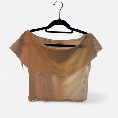 Off-White Off-Shoulder Top
