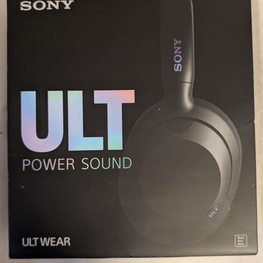 Sony ULT Wear Cuffie Over-Ear Nere