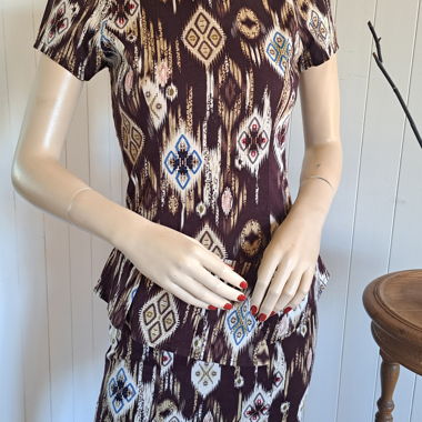 y2k VtG Minikleid Cocktail Kleid 34 xs ikat