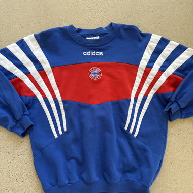 Sweatshirt Adidas Vintage FC Bayern München années 90
