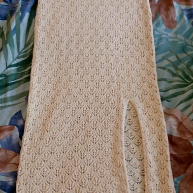 Jupe beige neuve 