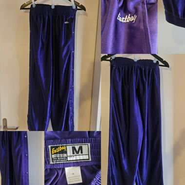 Pantaloni sportivi Eastbay viola Taglia M