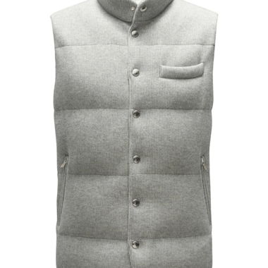 Gilet imbottito Brunello Cucinelli in cashmere