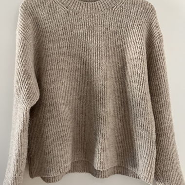 H&M Beige Knit Sweater