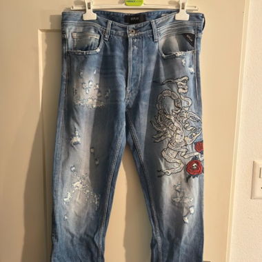 Replay Jeans Embroidery 