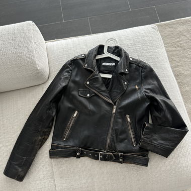 Veste en cuir