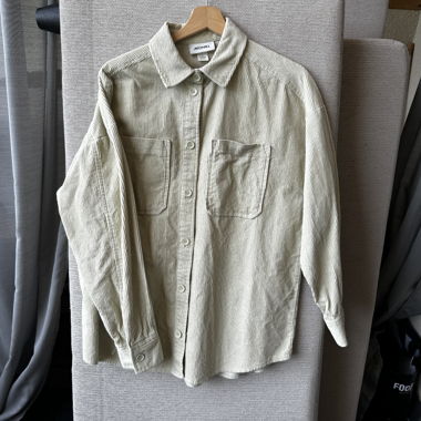 Blouson en velours côtelé de Pull & Bear, taille S
