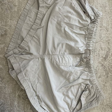 Shorts Vintage Gris Clair y2k années 2000
