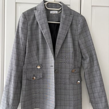 Blazer Calvin Klein a quadri
