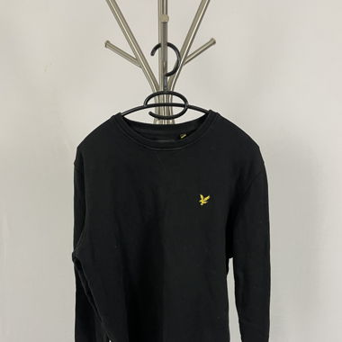 lyle&scott pullover in schwarz