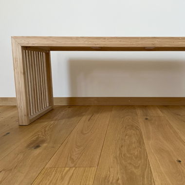 Cinas Rib Sitzbank aus Bambus
