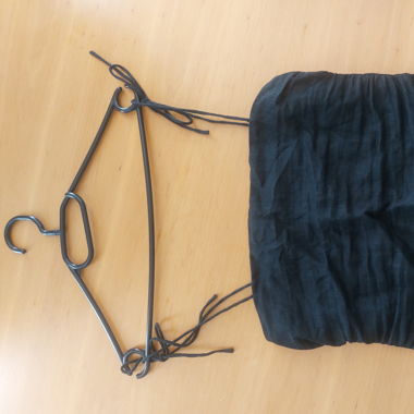 Débardeur crop top à ficelle 