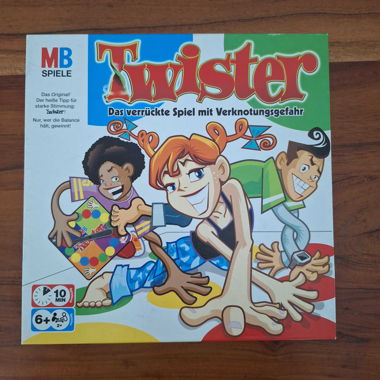 Twister – Le jeu avec un risque de s’emmêler