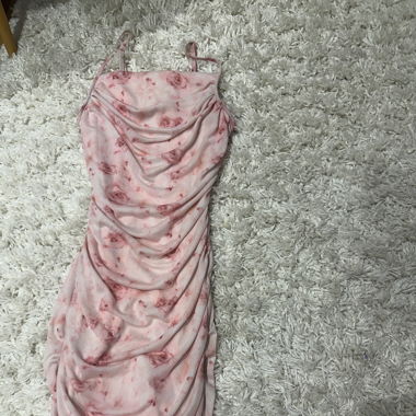 Night out dress flowers 