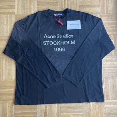 T-shirt nero Acne Studios