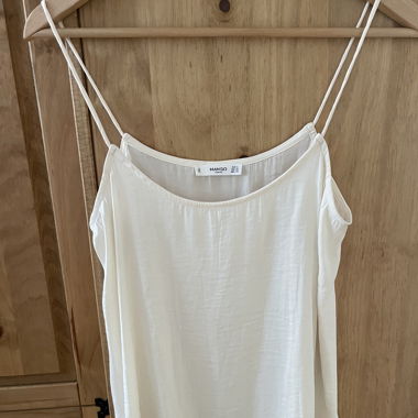 Top blanc Mango XS