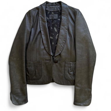 Leather jacket