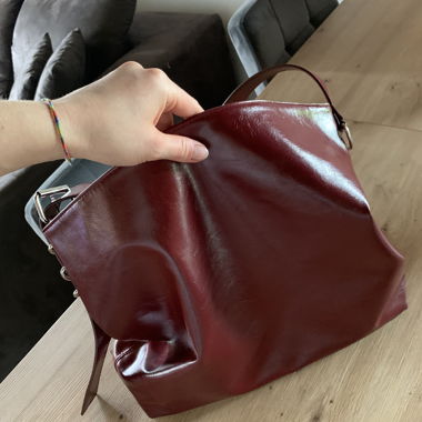 Kunstleder tasche 