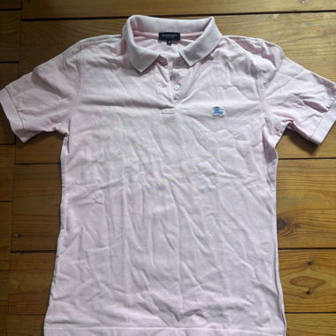Burberry Pink Polo Shirt