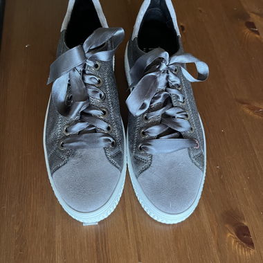 Schuh silber