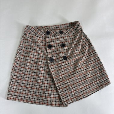 Zebra Houndstooth Shorts