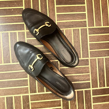 Loafers aus Leder