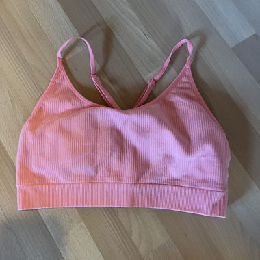 Brassière de sport rose