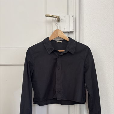 Schwarze Bluse