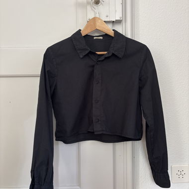 Schwarze Bluse
