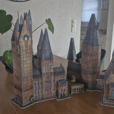 3D Puzzle Hogwarts komplett, Harry Potter