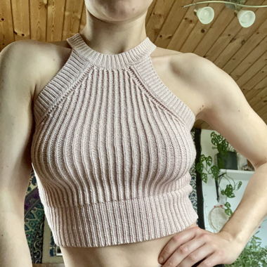 Crochet crop Top Brandy Melville 