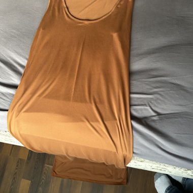 Brown Tank Dress
