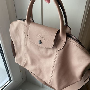 Longchamp Leder Handtasche Le Pliage