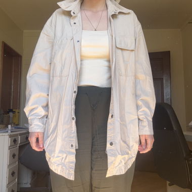 Sommer Mantel beige