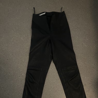 Christian Dior Lederleggings 