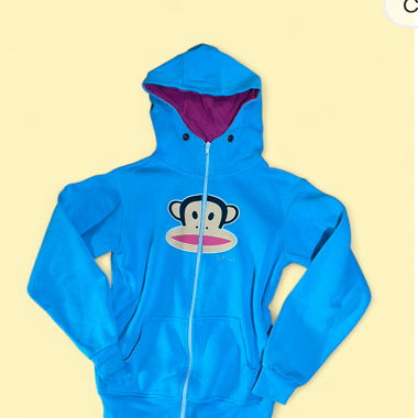 Paul Frank Y2K Julius the Monkey Zip Hoodie (S)