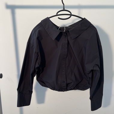 Chemise courte noir 