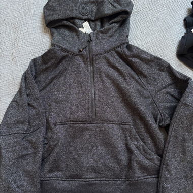 Lululemon scuba hoodie black glitter 
