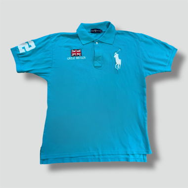Polo Ralph Lauren skyblue Great Britain poloshirt