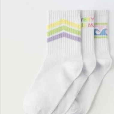 White Sport Socks