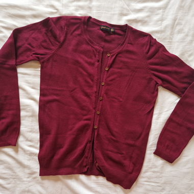 Cardigan bordeaux