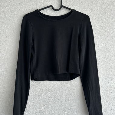 Crop Top Langarm