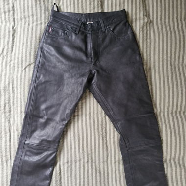 Vintage Rocky Leather Shorts