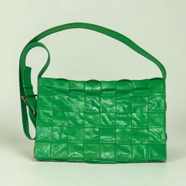 Bottega Veneta Maxi Cassette Bag  Parakeet Grün 