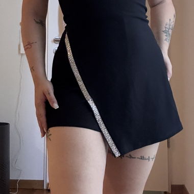 Combinaison bandeau noire